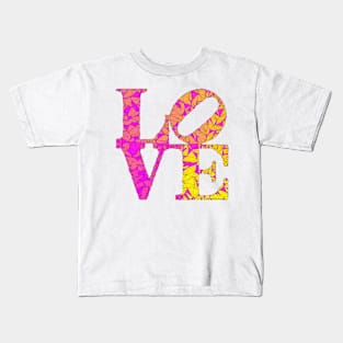 LOVE (Robert Indiana) Kids T-Shirt